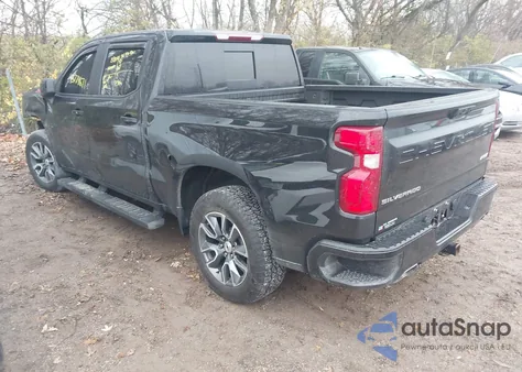 2023 Chevrolet Silverado 1500 4Wd Short Bed Rst из США, поврежденный, VIN 1GCUDEED6PZ267308